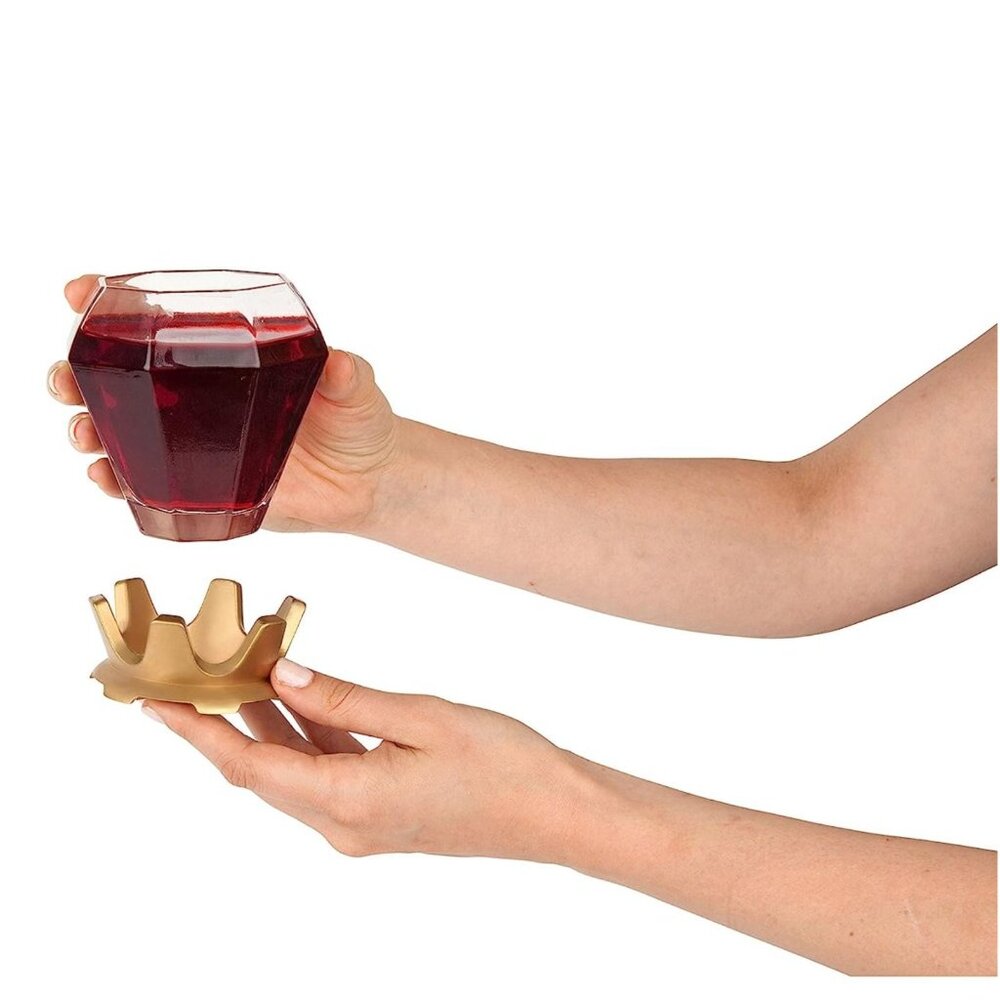 The Diamond Ring Stemless Wine Glass - 10oz - Big Mouth Inc - Picture 2 of 10